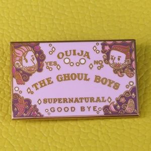 The Ghoul Boys Ouija Board Emblem Pin